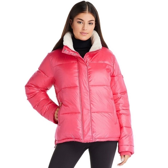 Women's Koolaburra by UGG Sherpa-Trim Puffer Jacket size L - Picture 1 of 7